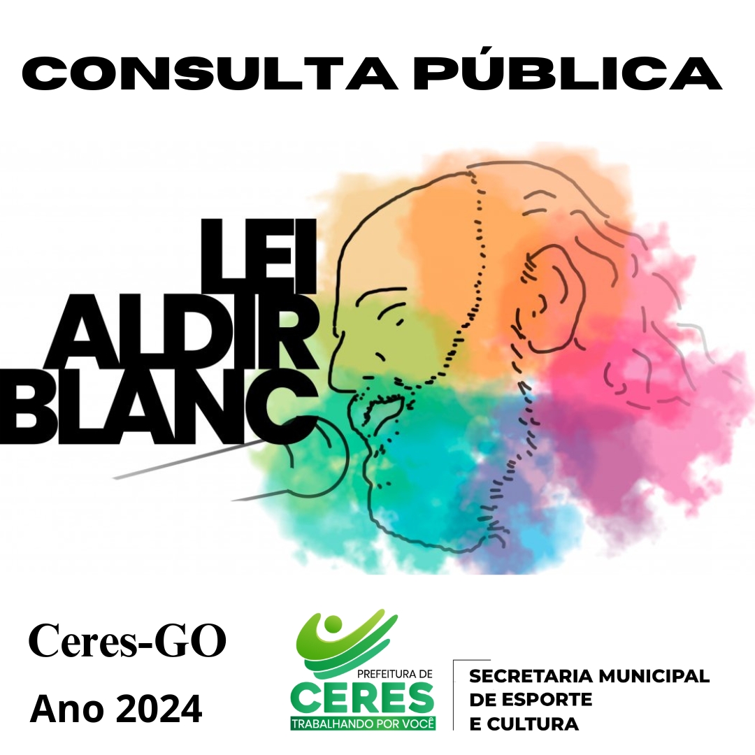 CONSULTA PÚBLICA LEI ALDIR BLANC 2024